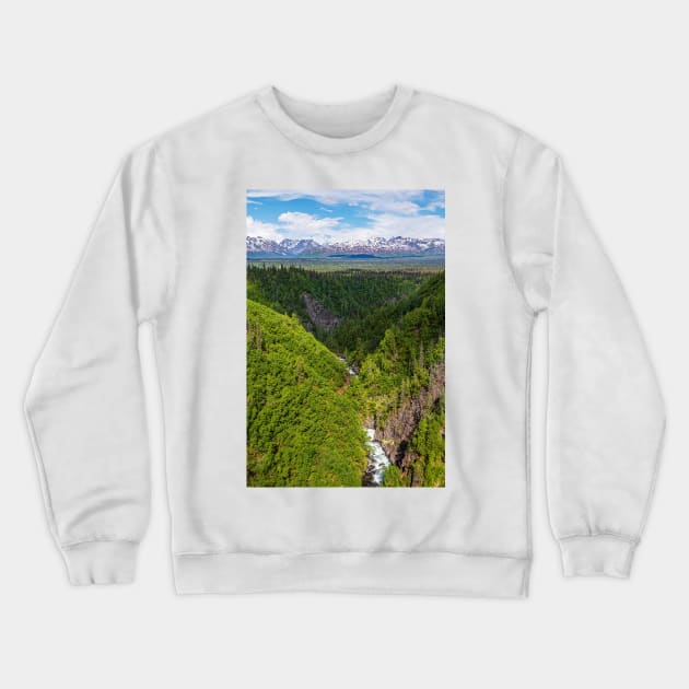 Hurricane Gulch Crewneck Sweatshirt by andykazie